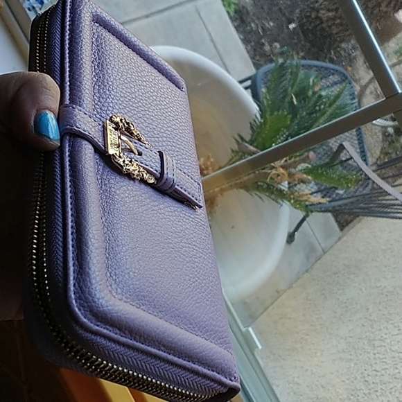 Versace jeans couture New Wallet 4x8 NEW ON BOX - Picture 11 of 15